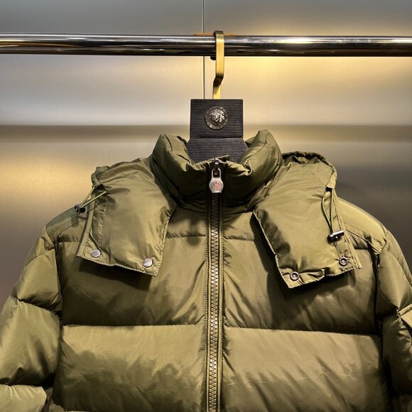 Moncler Olive Green Down Jacket – Authentic, Great Condition - Picture 3 of 11